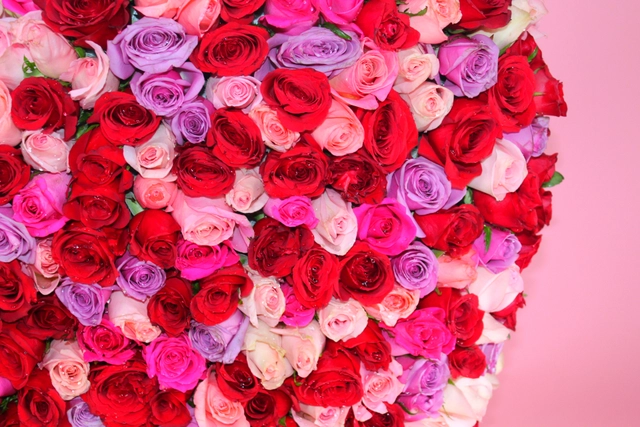 Corazón 450 Rosas