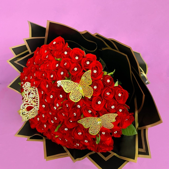 Ramo Buchón de 100 Rosas